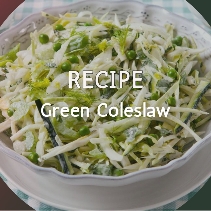 Green Coleslaw Recipe