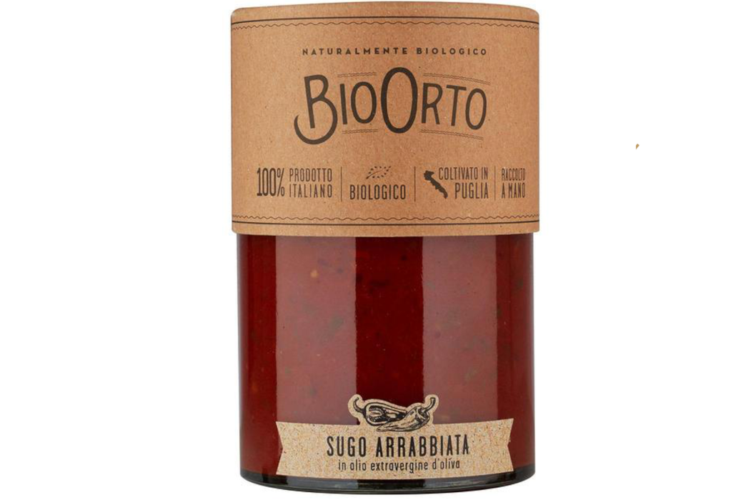 Bio Orto Sauce - Organic Arrabbiata Pasta Sauce