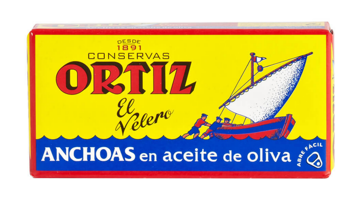 Ortiz Anchovy Fillets in Olive Oil 47.5g