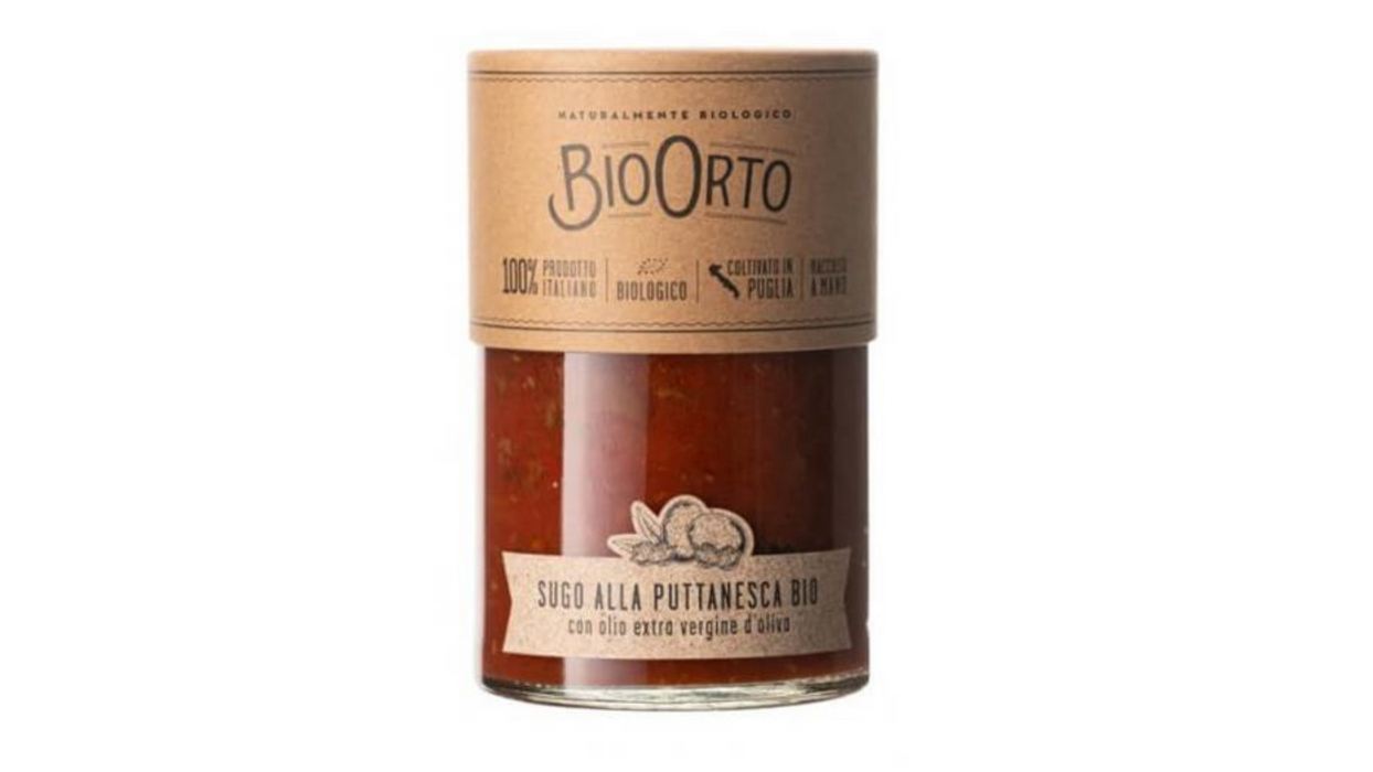 Bio Orto Sauce - Organic Puttanesca Pasta Sauce