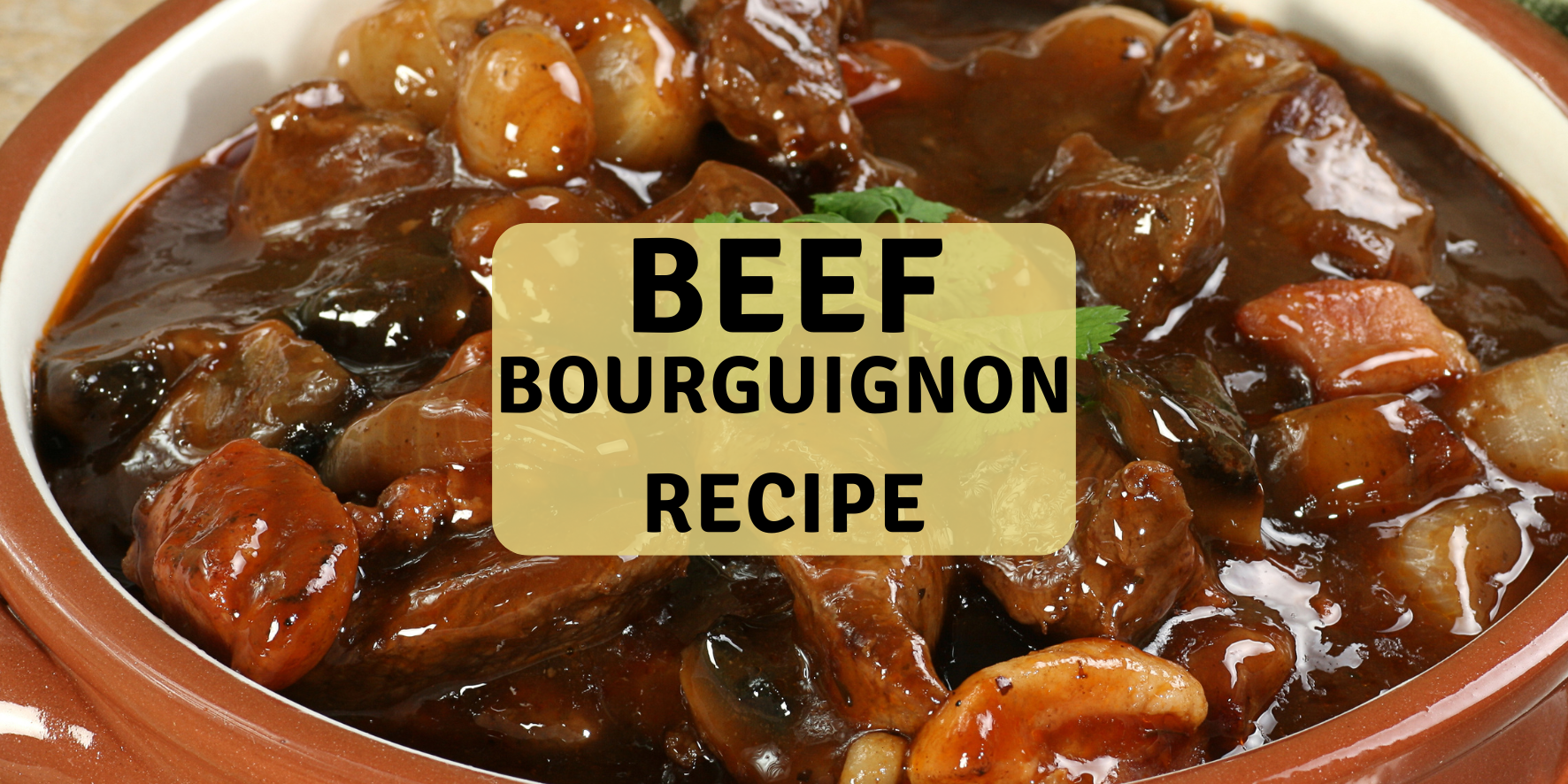 Beef Bourguignon & Celeriac Mash Recipe