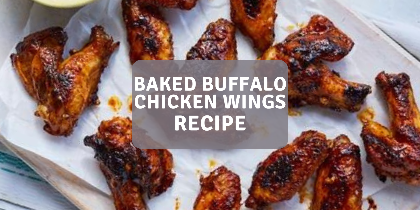 Baked Buffalo Chicken Wings Recipe