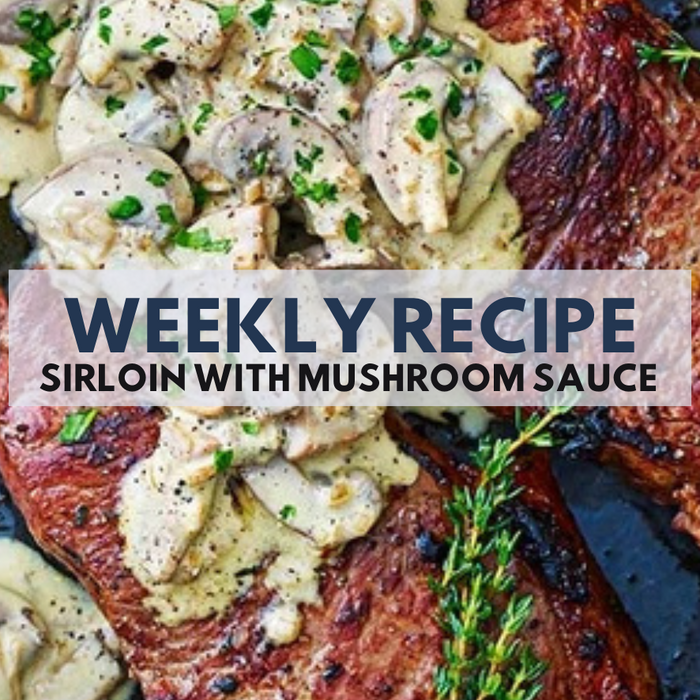 Sirloin With Mushroom Sauce Recipe