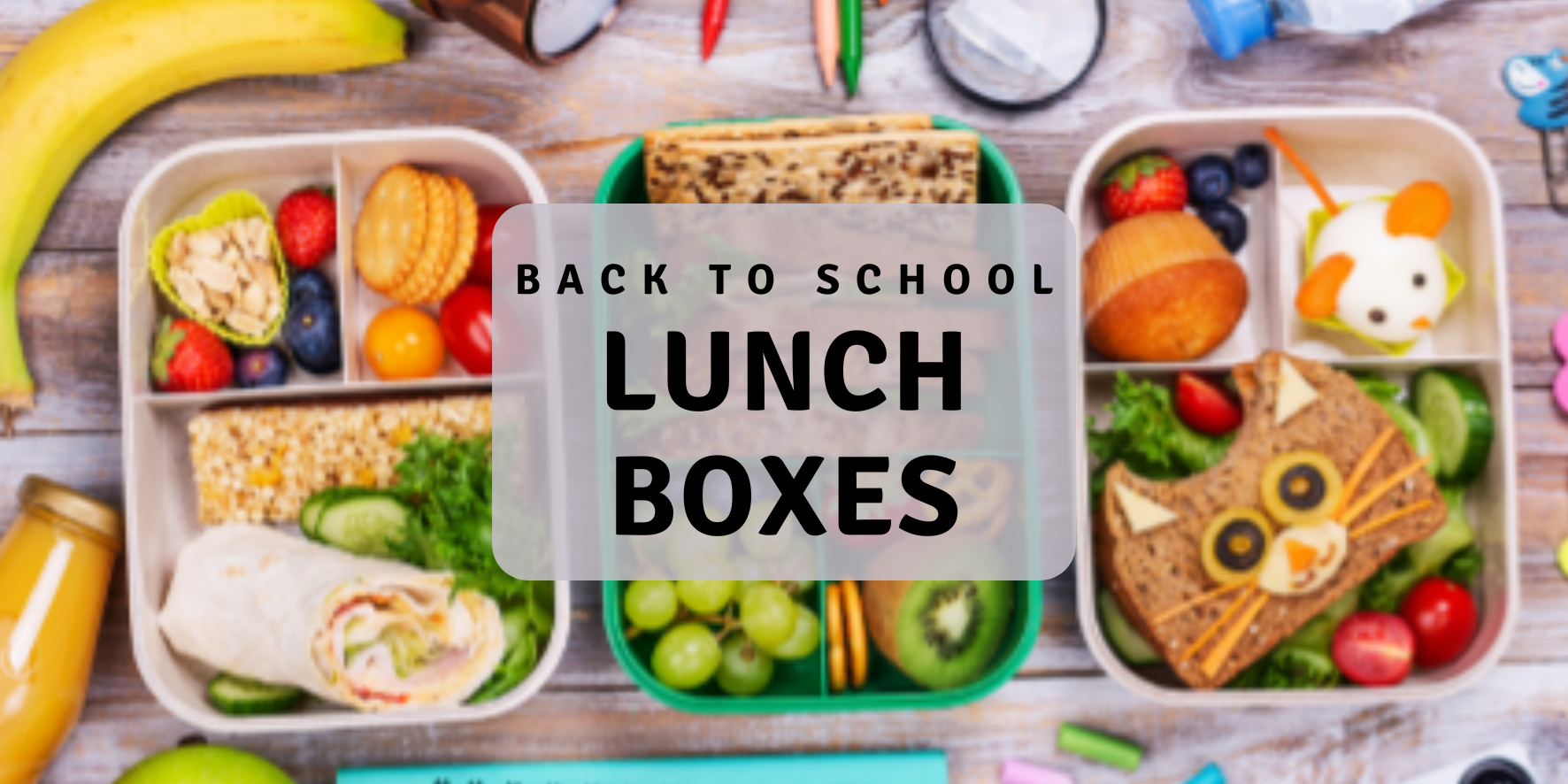 Back To School Lunch Boxes