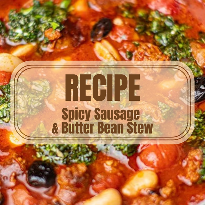 Spicy Sausages & Butter Bean Stew Recipe