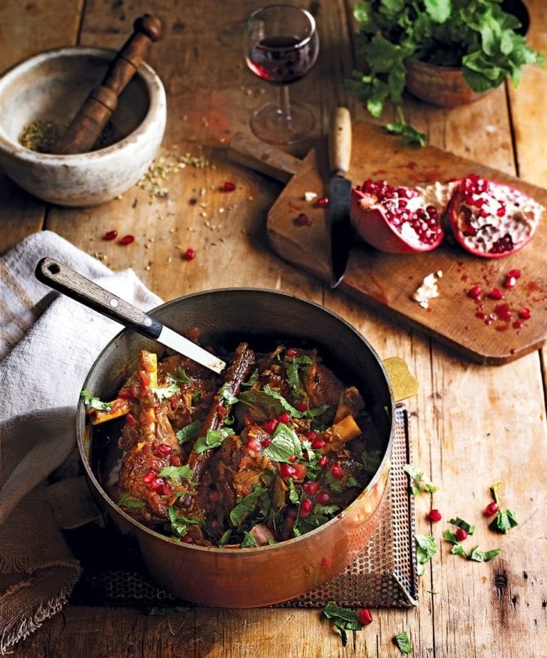 Slow Cooked Spiced Lamb Shanks Recipe