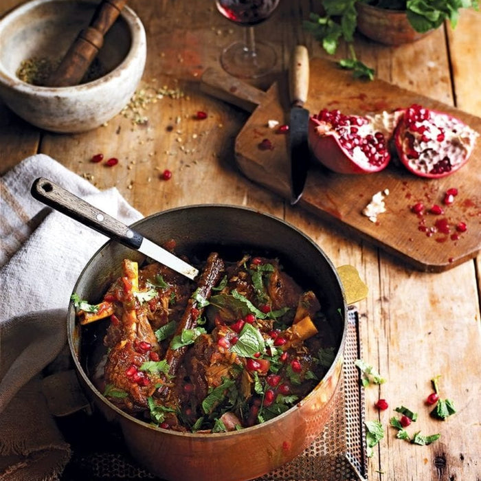 Slow Cooked Spiced Lamb Shanks Recipe
