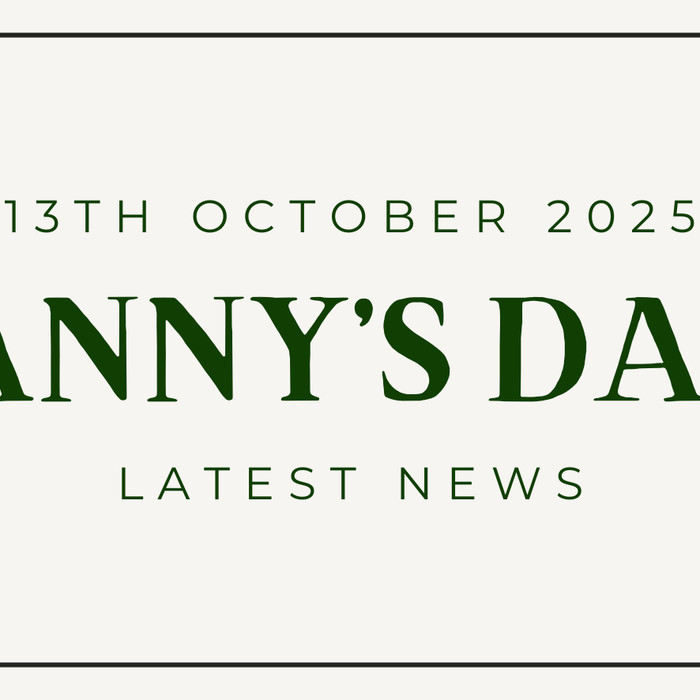 Danny's Days - 13th October 2025