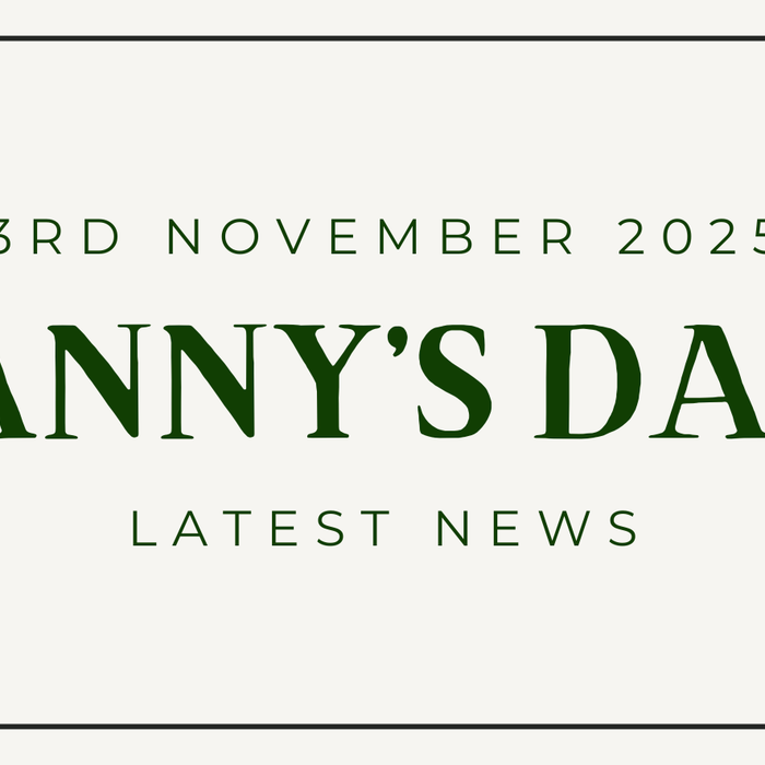 Danny's Days - 3rd November 2025