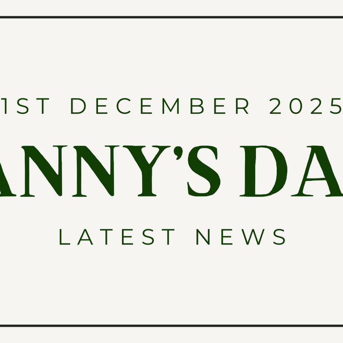 Danny's Days - 1st December 2025
