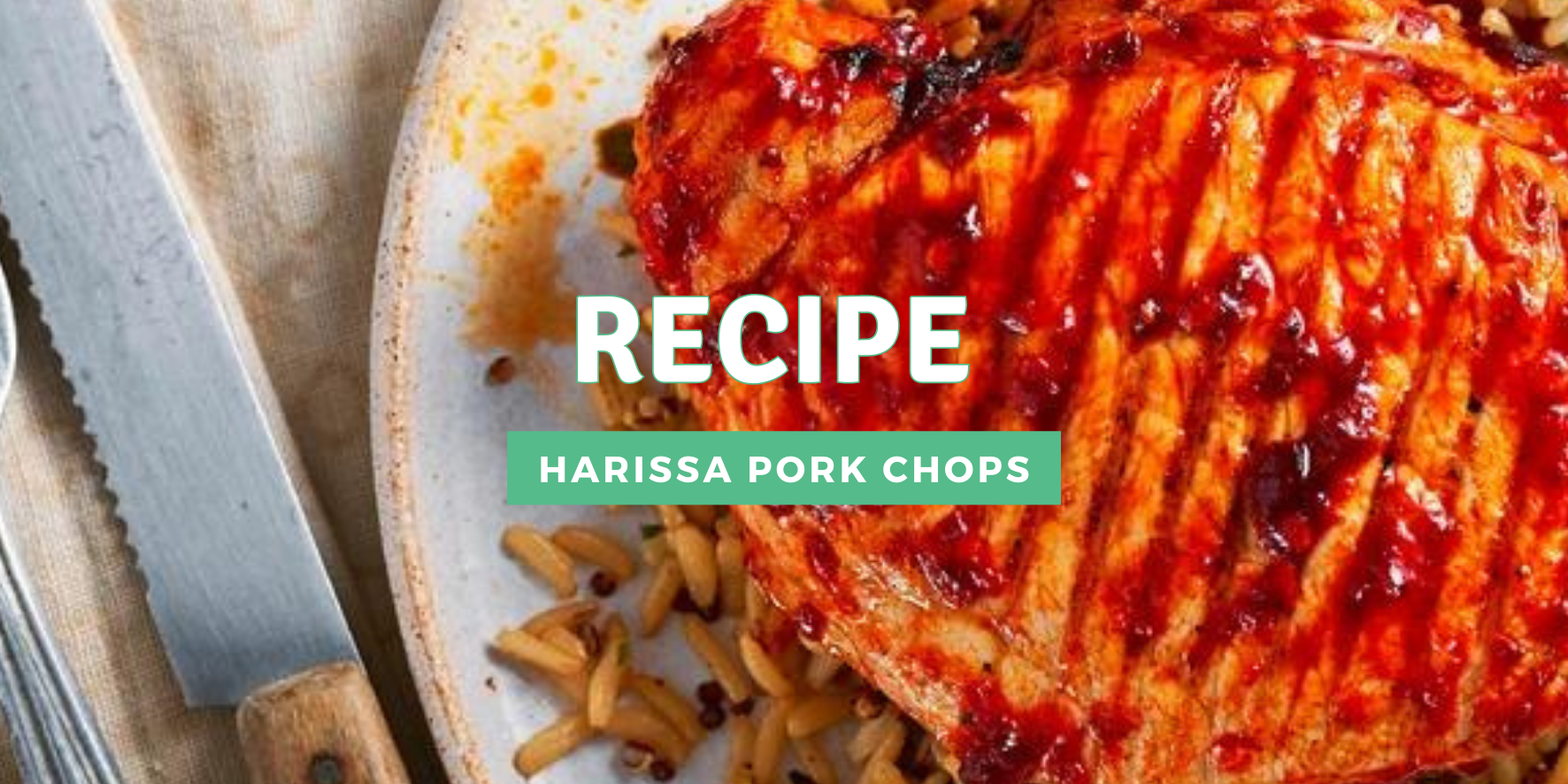 Harissa Pork Chops Recipe