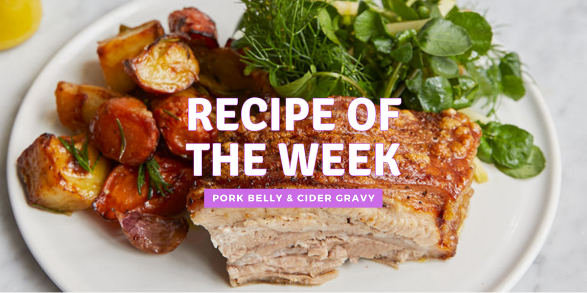 Pork Belly & Cider Gravy Recipe
