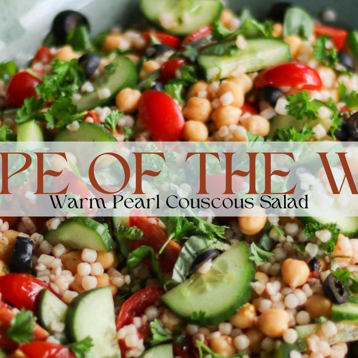 Warm Pearl Couscous Salad