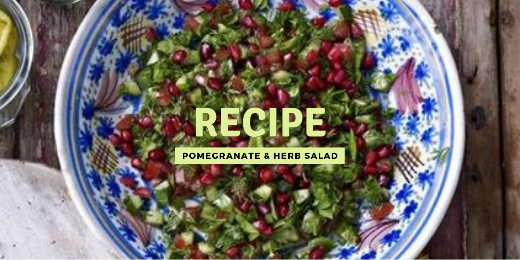 Pomegranate & Herb Salad Recipe