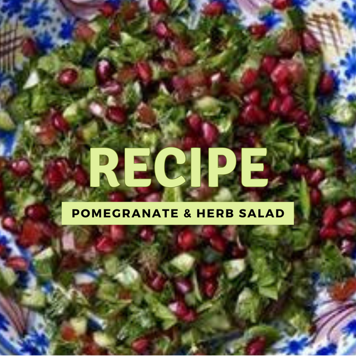 Pomegranate & Herb Salad Recipe
