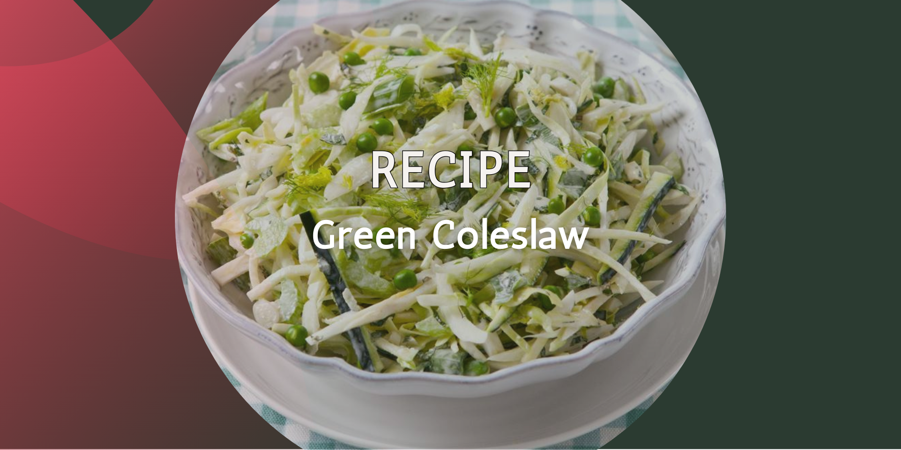 Green Coleslaw Recipe