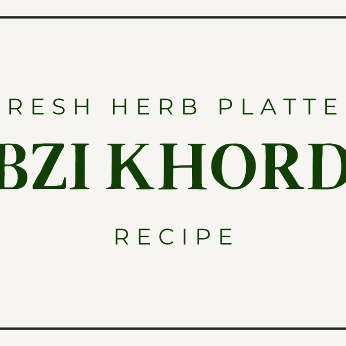 Sabzi Khordan Recipe