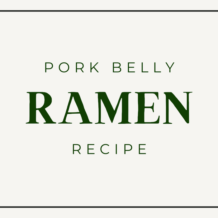 Pork Belly Ramen Recipe