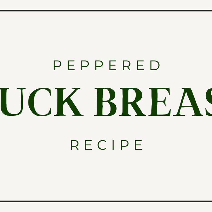 Peppered Duck Breast & Vanilla Mash Recipe