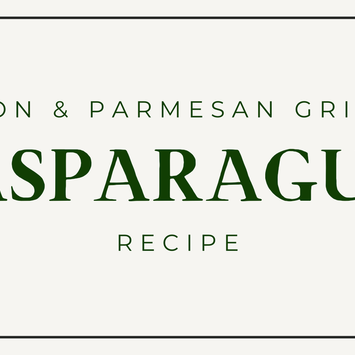 Lemon & Parmesan Grilled Asparagus Recipe