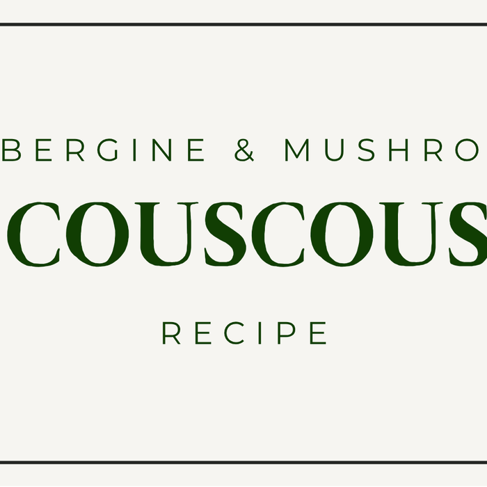 Aubergine & Mushroom Couscous Recipe