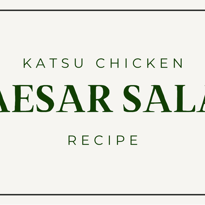 Chicken Katsu Caesar Salad Recipe