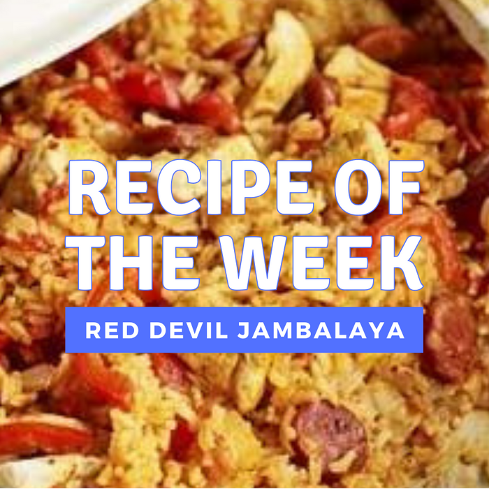 Chicken & Red Devil Sausage Jambalaya Recipe