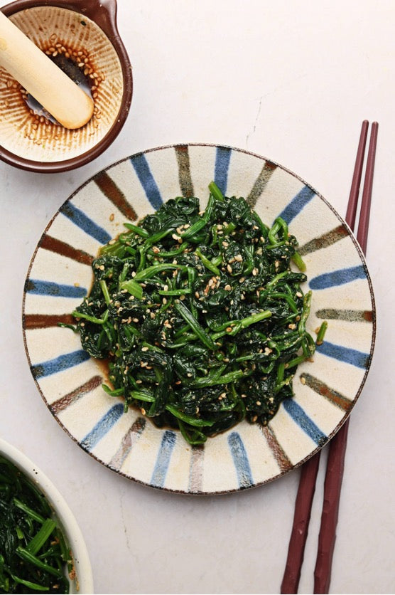 Japanese Spinach & Sesame Salad Recipe