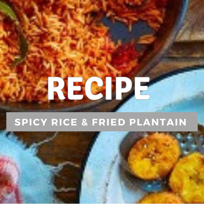 Spicy Rice & Fried Plantain Recipe