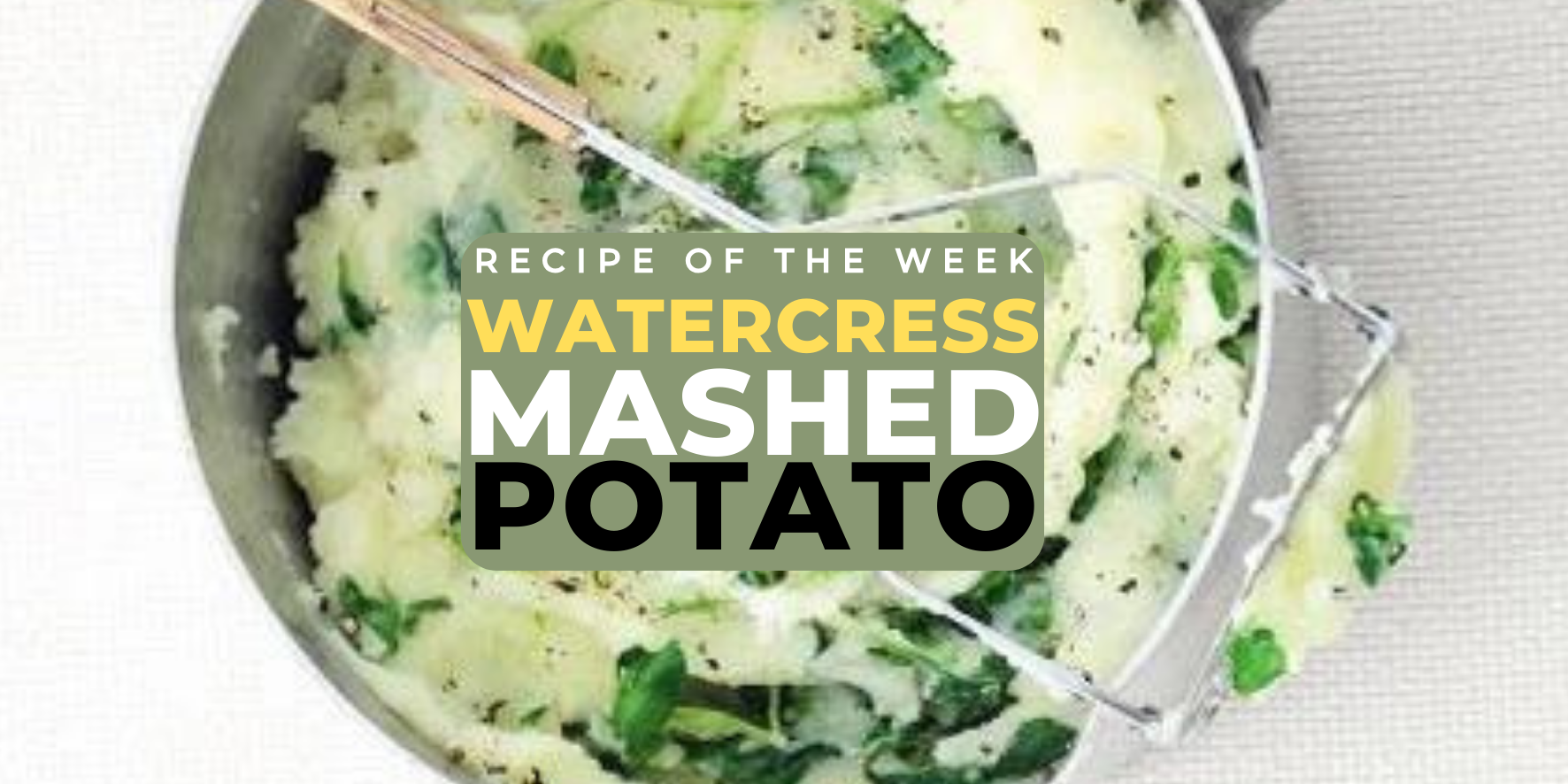 Watercress Mashed Potato Recipe