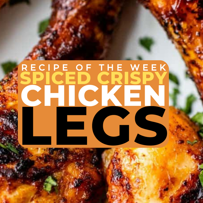 Spiced Crispy Air Fryer Chicken Legs Recipe
