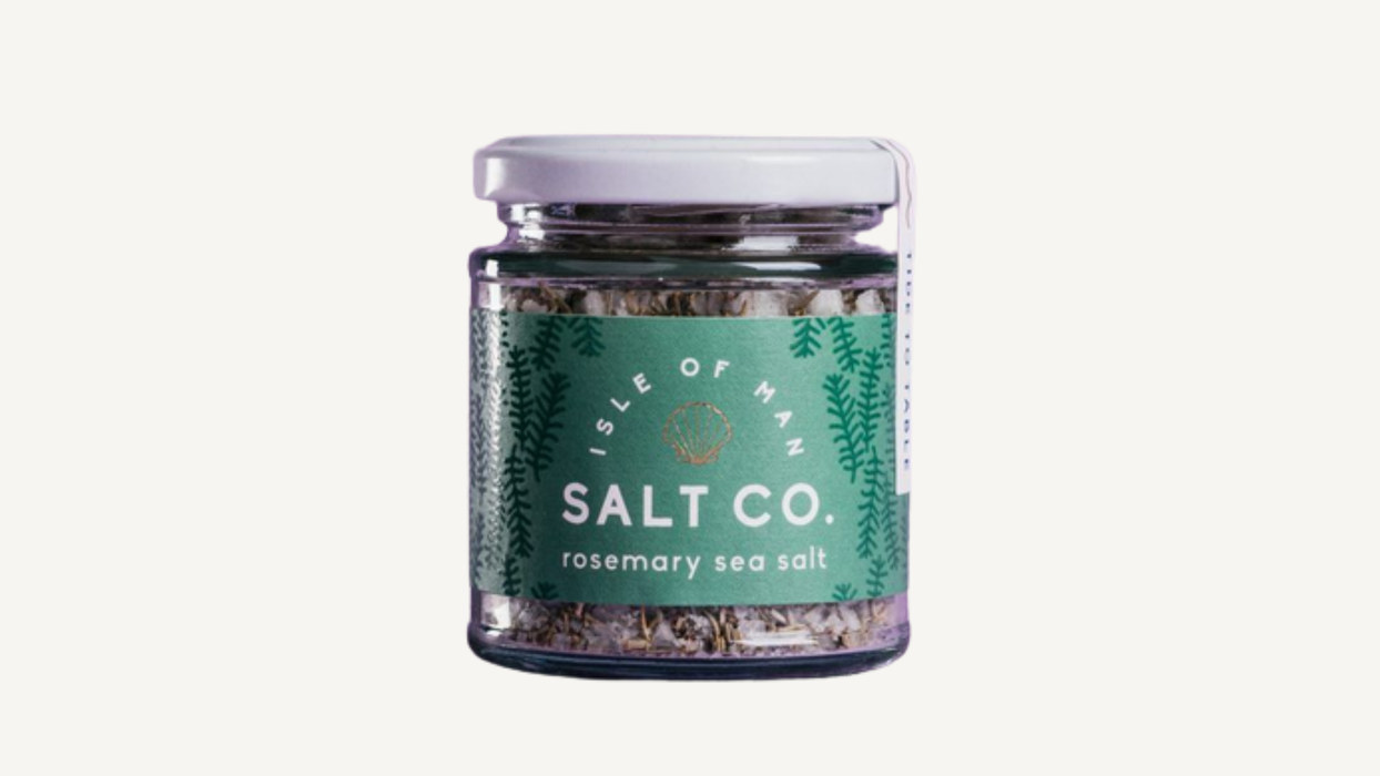 Isle of Man Rosemary Sea Salt 100g