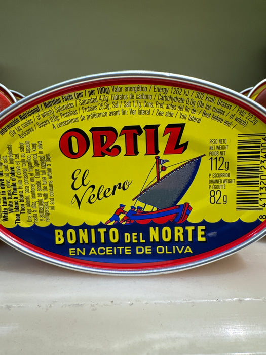 Ortiz Bonito Tuna Fillets in Olive Oil 112g