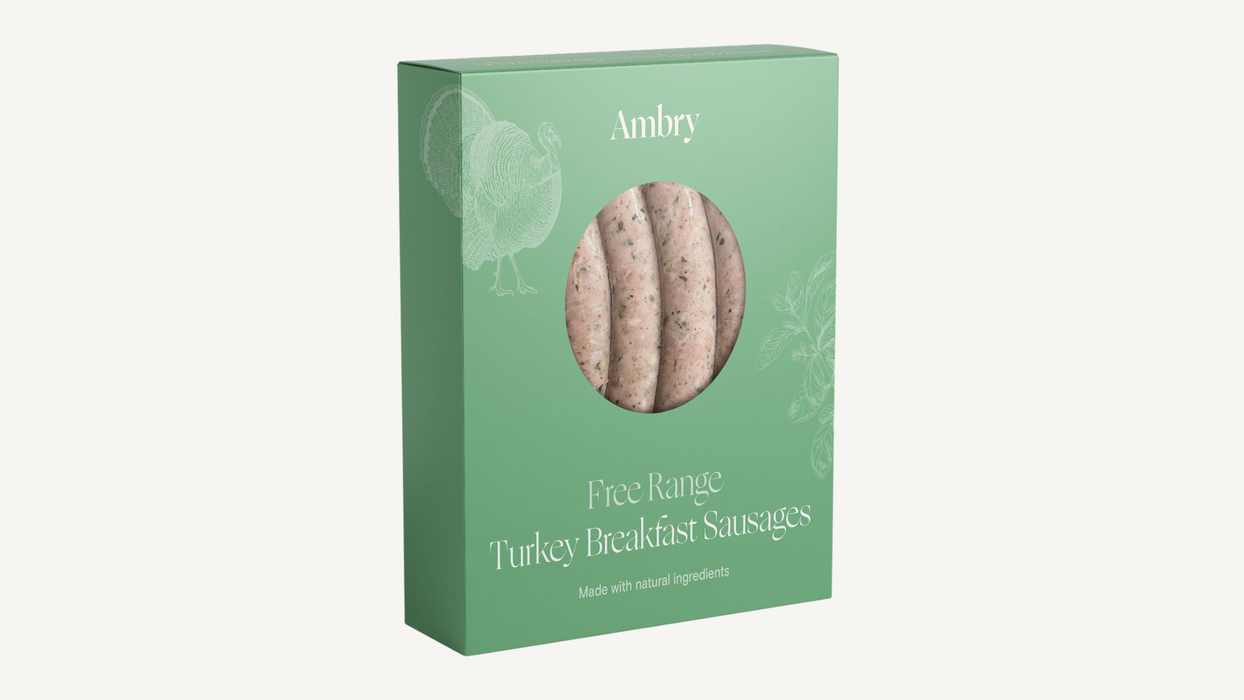 Ambry Free Range Turkey Breakfast Sausages