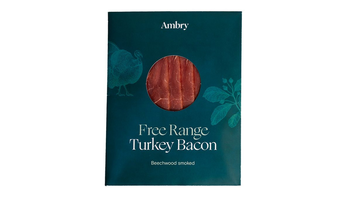 Ambry Free Range Turkey Bacon 150g Lidgates Butchers, London