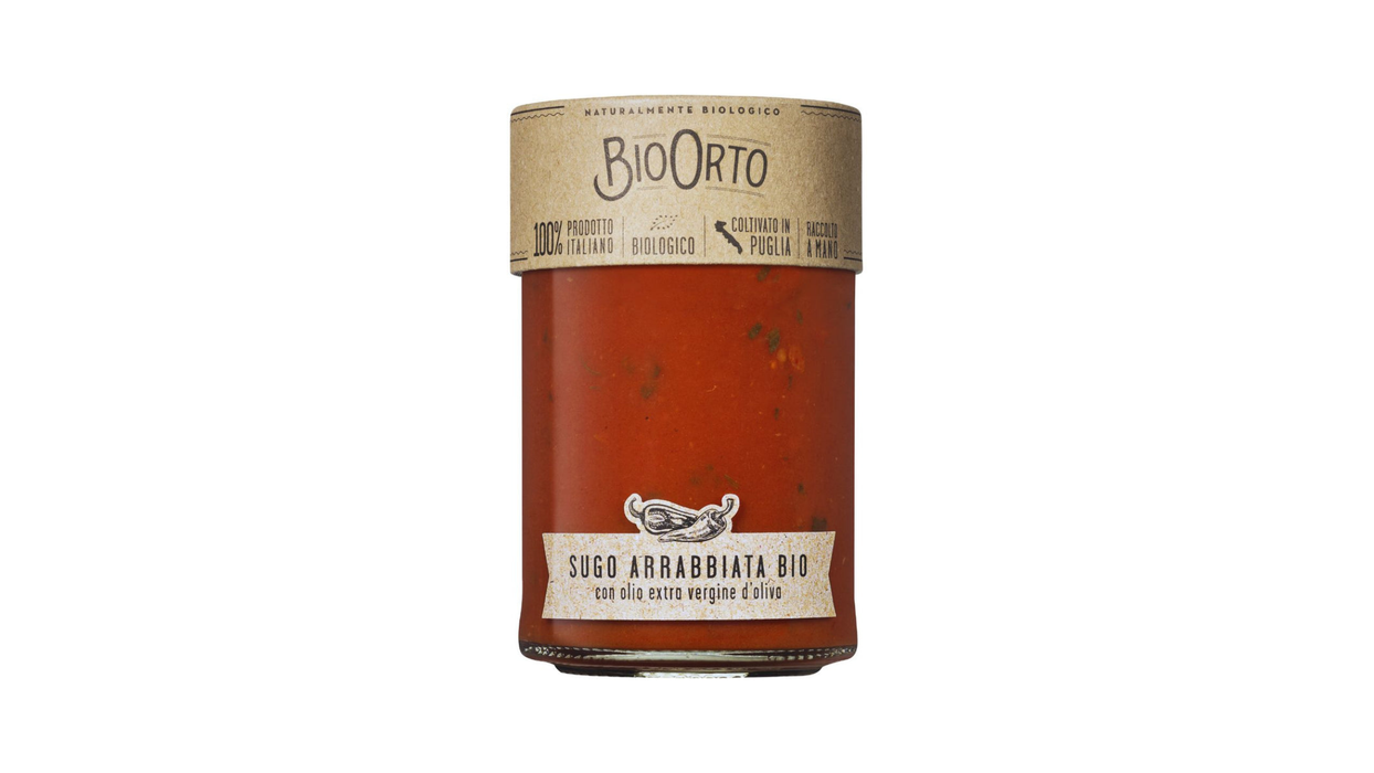 Bio Orto Sauce - Organic Arrabbiata Pasta Sauce