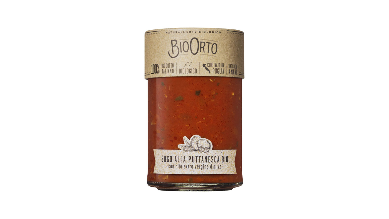Bio Orto Sauce - Organic Puttanesca Pasta Sauce