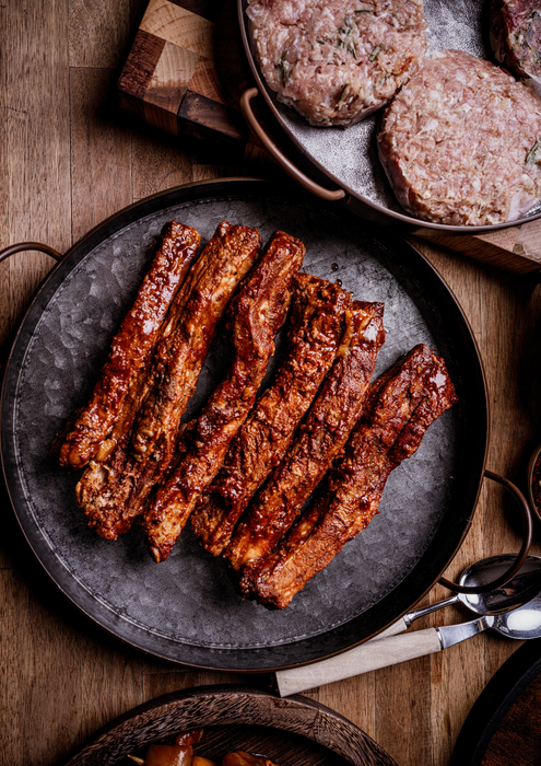 Cherry Smoked Pork Ribs 500g