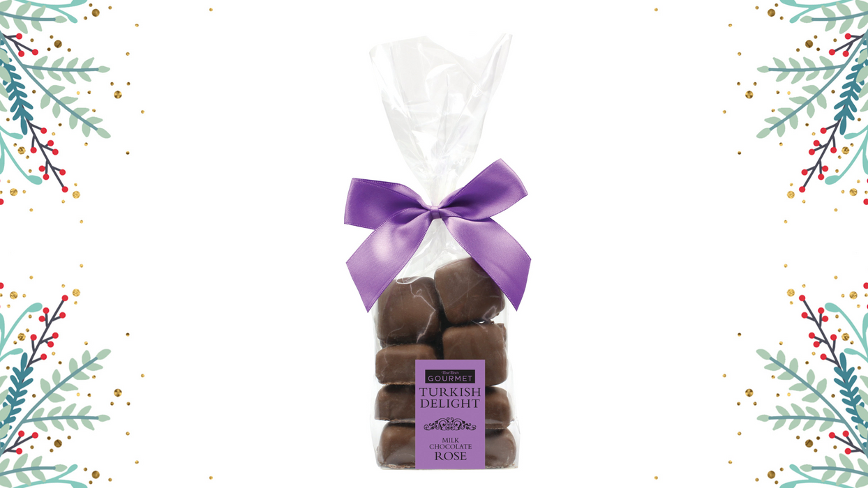 Chocolate Coated Rose Turkish Delight Bag 200G