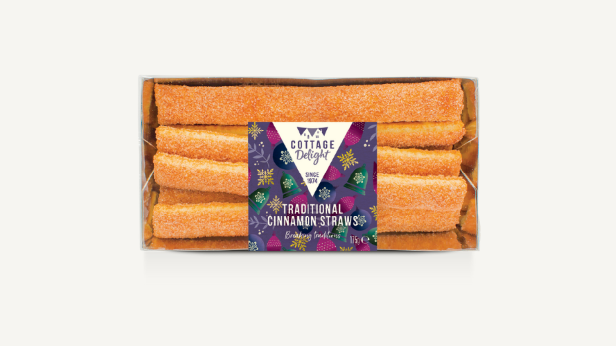 Cottage Delight Cinnamon Straws 175g