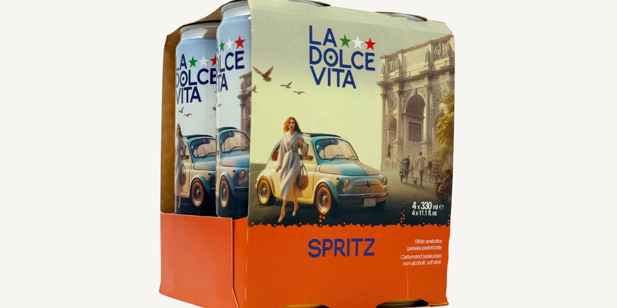 La Dolce Vita Spritz Soda 4 Pack — Lidgates Butchers