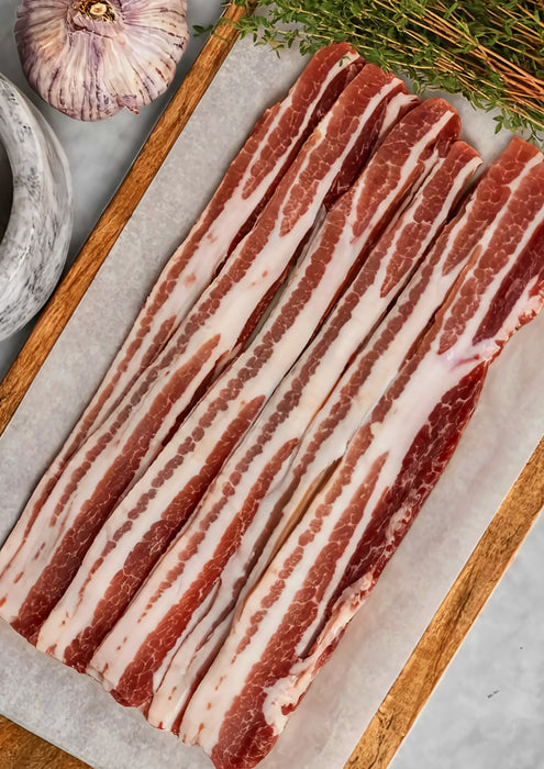 Lidgate Nitrate Free Unsmoked Streaky Bacon 250g
