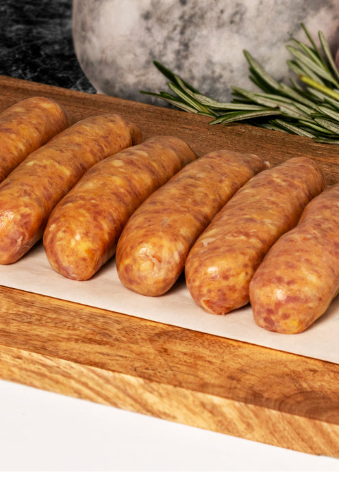 Beef & Horseradish Sausages 400g