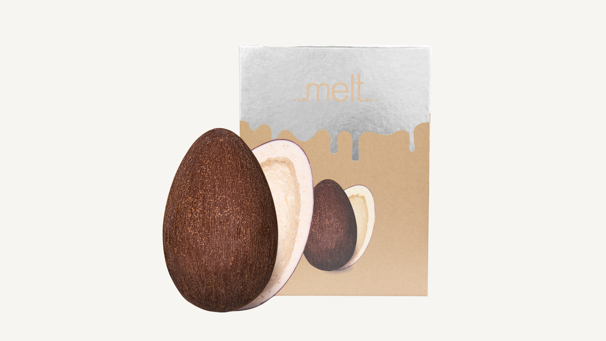 Melt Coconut Easter Egg