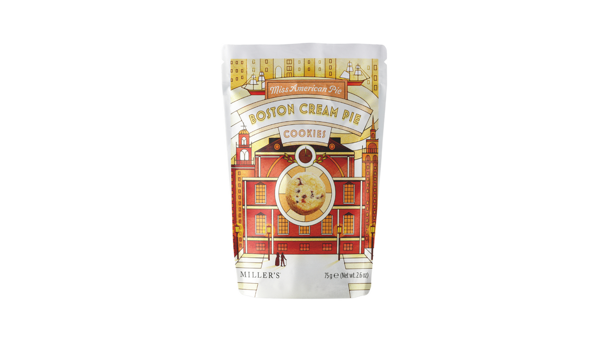Millers Boston Cream Pie Cookies 75g