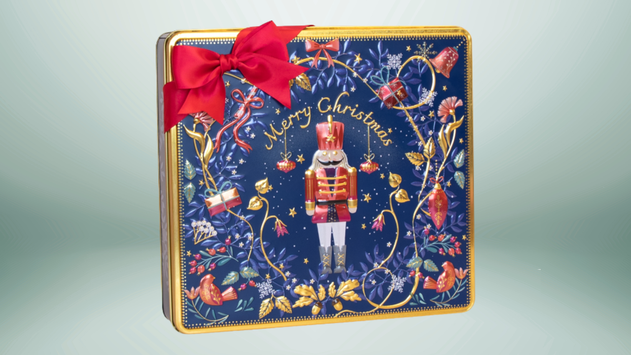 Nordic Nutcracker Biscuit Tin 450g