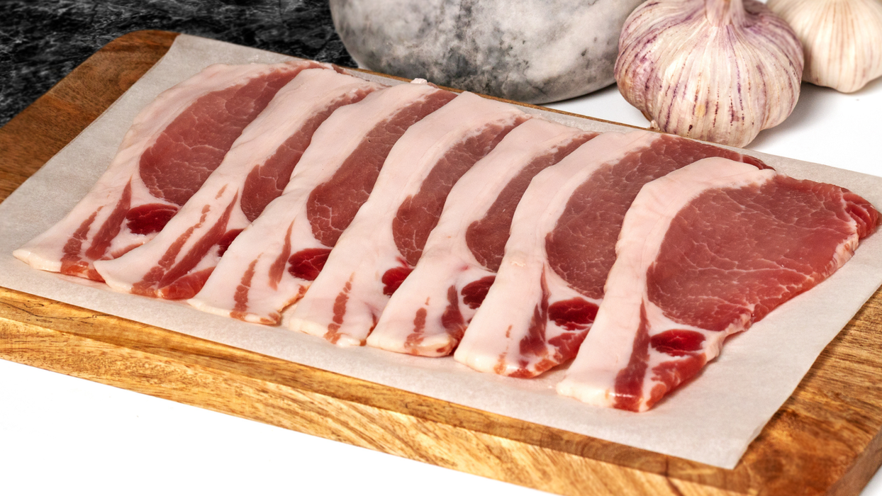 Lidgate Nitrate Free Unsmoked Back Bacon 250g