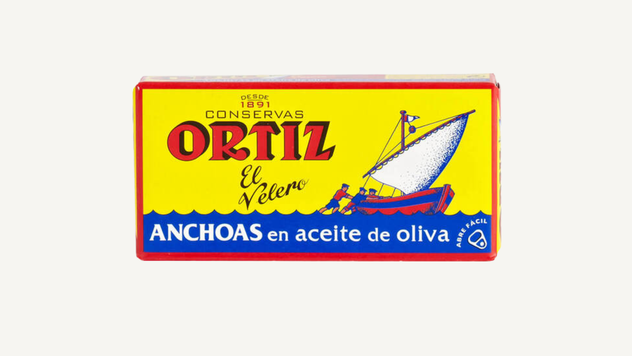 Ortiz Anchovy Fillets in Olive Oil 47.5g