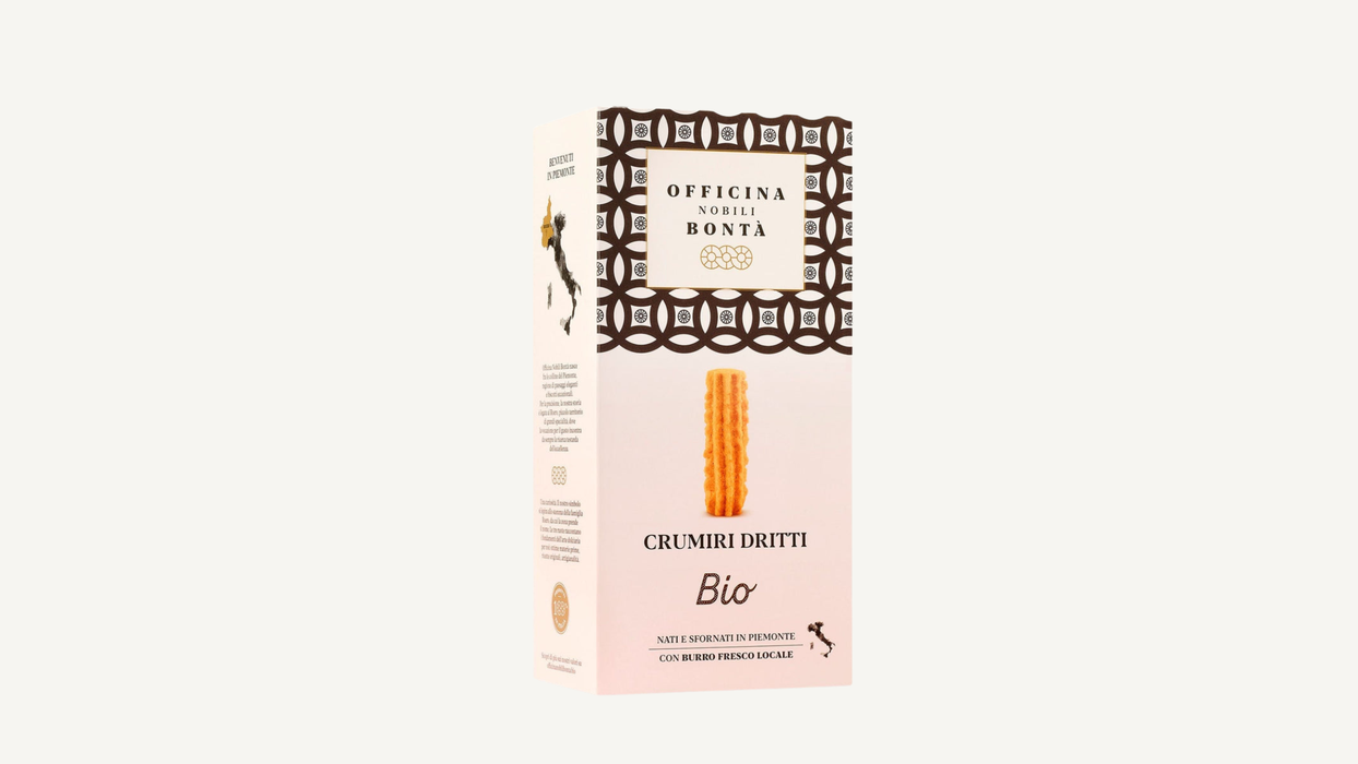 Organic Crumiri Biscuits 140g Officina Nobili Bonta