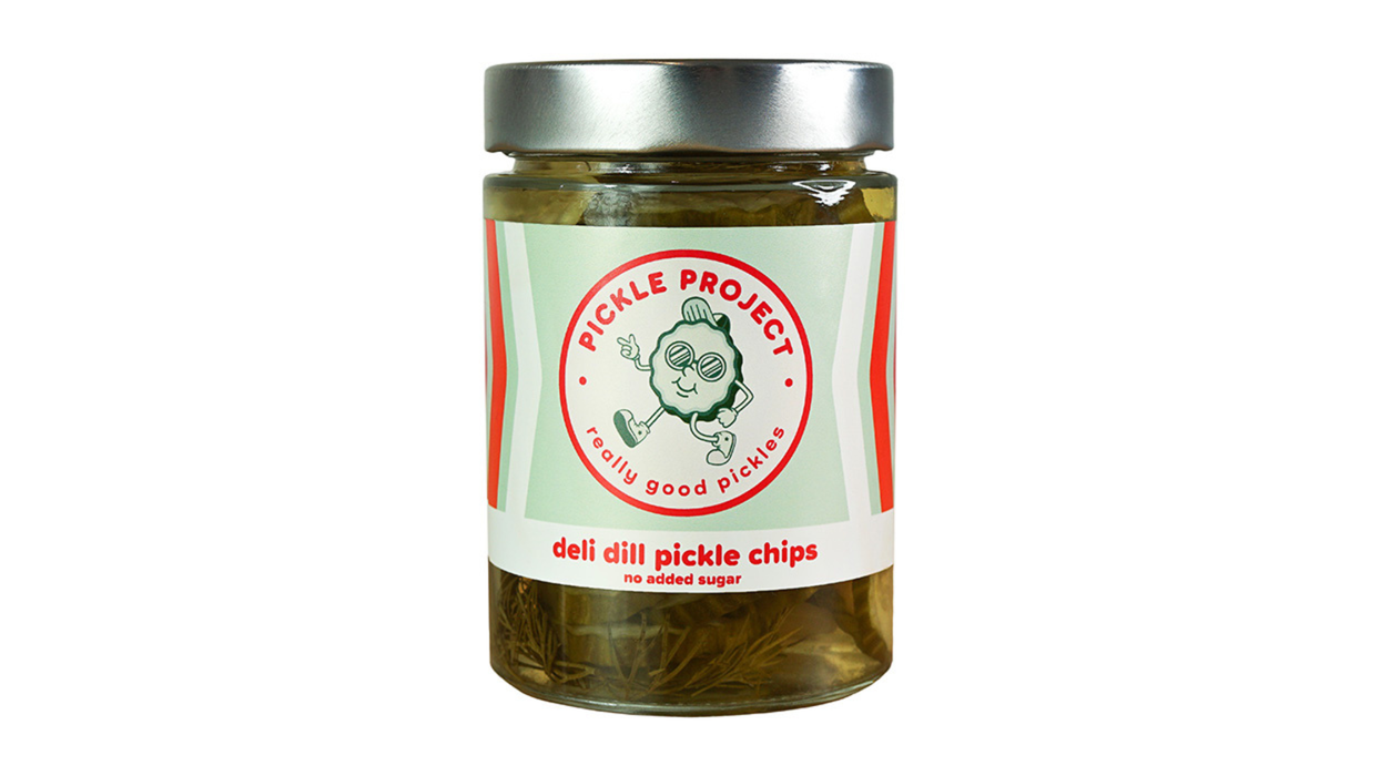 Pickle Project Deli Dill Pickle Chips 500g